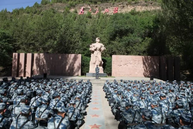 红军长征的落脚点-延安