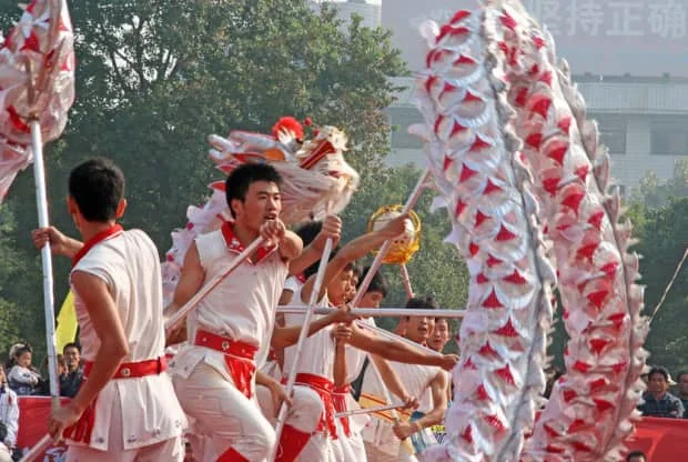 中国人的喜庆文化—舞龙舞狮